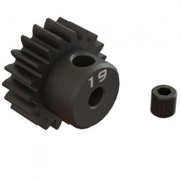 19T 0.8Mod 1/8" Bore CNC Steel Pinion Gear