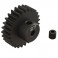 27T 0.8Mod 1/8" Bore CNC Steel Pinion Gear