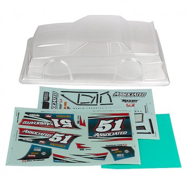 SR10 STREET STOCK BODY SHELL CLEAR