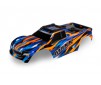Body, Maxx, orange (painted) fits Maxx with extended chassis (352mm)