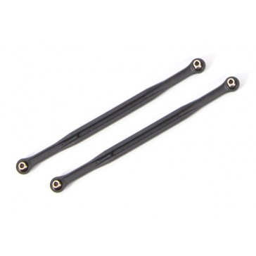 Toe links 202.5mm (187.5mm center to center) black (2) for 7895