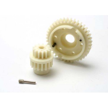 Gear set, 2-speed standard ratio (2nd speed gear 39T, 13T-17