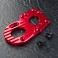 DISC.. RMX 2.0 alum. spur gearbox motor heat sink mount (black)