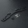 DISC.. Alum. lightweight bumper support L (black)