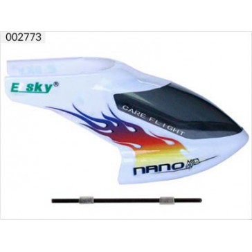 DISC.. Fuselage Set B (White),sharp head for Nano