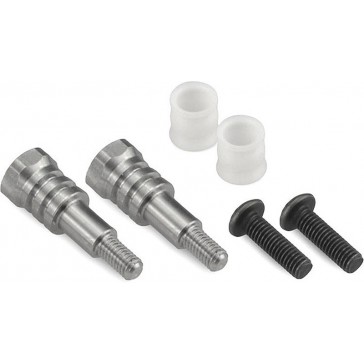 B6/B6D/B6.1 Fin-Ti Shock Stand-offs w/bushing-Long