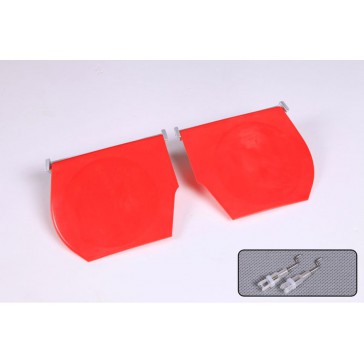 1700mm P51 red Tail - Main Landing Gear Door