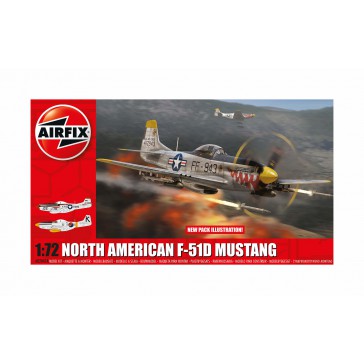 1:72 NORTH AMERICAN F-51D MUSTANG (7/22) *