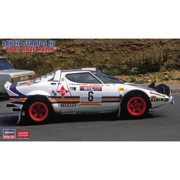 1/24 LANCIA STRATOS HF 1981 RACE RALLY 20561 (5/22) *