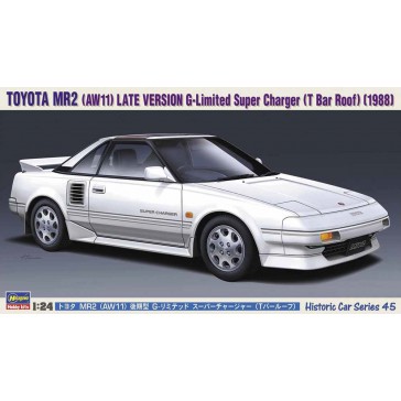 1/24 TOYOTA MR2 AW11 G-L. SUPER CHARGER 1988 HC45