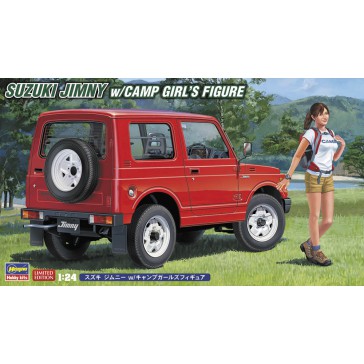 1/24 SUZUKI JIMNY W/CAMP GIRL FIGURE SP501