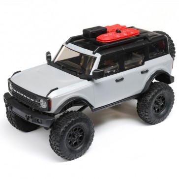 1/24 SCX24 2021 Ford Bronco 4WD Truck RTR, Grey