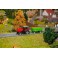 1/87 MF TRACTOR MET AANHANGER (WIKING)