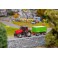 1/87 MF TRACTOR MET HAKSEL-AANHANGER (WIKING)