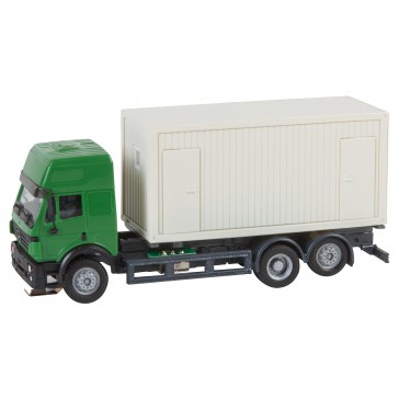 1/87 VRACHTWAGEN MB SK'94 BOUWCONTAINER (HERPA)