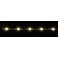 2 LICHTSTRIPS MET LEDVERLICHTING WARM WIT 80 MM