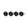 DISC.. Pack of 4 silicon rubber tyres for Classic cars
