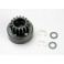 Clutch bell (16-tooth)/5x8x0.5mm fiber washer (2)/ 5mm e-cli