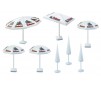 1/87 8 PARASOLS