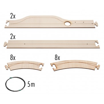 1/160 LASER-STREET BASIS SET STRATENELEMENTEN