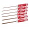 Hex Driver Set 1.5 2.0 2.5 3.0 4.0 5.0x120mm - 6Pc