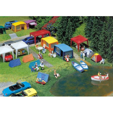 1/87 CAMPING TENTEN SET