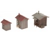 1/87 BAANHUISJE/MATERIAALSCHUURTJE