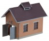 1/87 COMPRESSORHUIS MET VLAMPIJPREINIGER STELLAGE