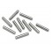 CLIPS 2X12 MM ARGENT (S10)