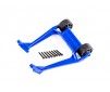 Wheelie bar, blue (assembled)