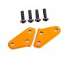 Steering block arms (aluminum, orange-anodized) (2) 