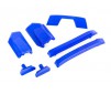 Body reinforcement set, blue/ skid pads (roof) (fits 9511 body)