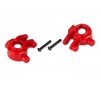 Steering blocks, extreme heavy duty, red (left & right)/ 3x20mm BCS (