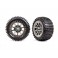 Tires & wheels, assembled (2.2' black chrome wheels, Alias 2.2' tires