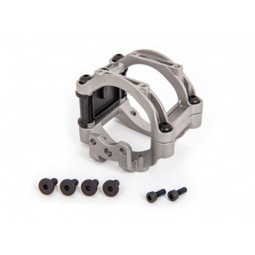 Motor mount, aluminum (upper and lower)/ motor mount spacer/ hardware