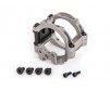 Motor mount, aluminum (upper and lower)/ motor mount spacer/ hardware