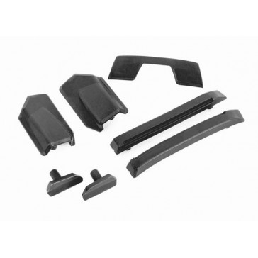 Body reinforcement set, black/ skid pads (roof) (fits 9511 body)