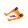 Wheelie bar, orange (assembled)