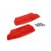 Mud guards, rear, red (left and right)/ 3x15 CCS (2)/ 3x25 CCS (2)