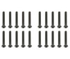 TEAM M3 X 22 BUTTON HEAD HEX SCREW (10)