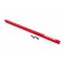 Chassis brace (T-Bar), 6061-T6 aluminum (red-anodized)/ 3x16 SS (2)