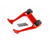 Wheelie bar, red (assembled)