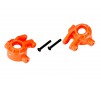 Steering blocks, extreme heavy duty, orange (left & right)/ 3x20mm BC
