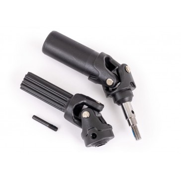 Driveshaft assembly, front, extreme heavy duty with 6mm axle (1)/ scr