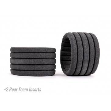 Tire inserts, molded (2) (for 9475 rear tires) (+2 firmness)