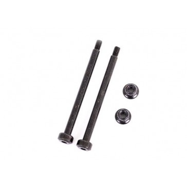 Suspension pins, outer, front, 3.5x48.2mm (hardened steel) (2)/ M3x0.