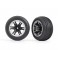Tires & wheels, assembled, glued (2.8') (RXT black & satin wheels, ri