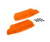 Mud guards, rear, orange (left and right)/ 3x15 CCS (2)/ 3x25 CCS (2)