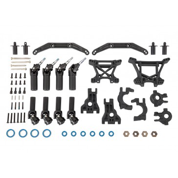 Outer Driveline & Suspension Upgrade Kit, extreme heavy duty, black