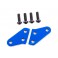 Steering block arms (aluminum, blue-anodized) (2)